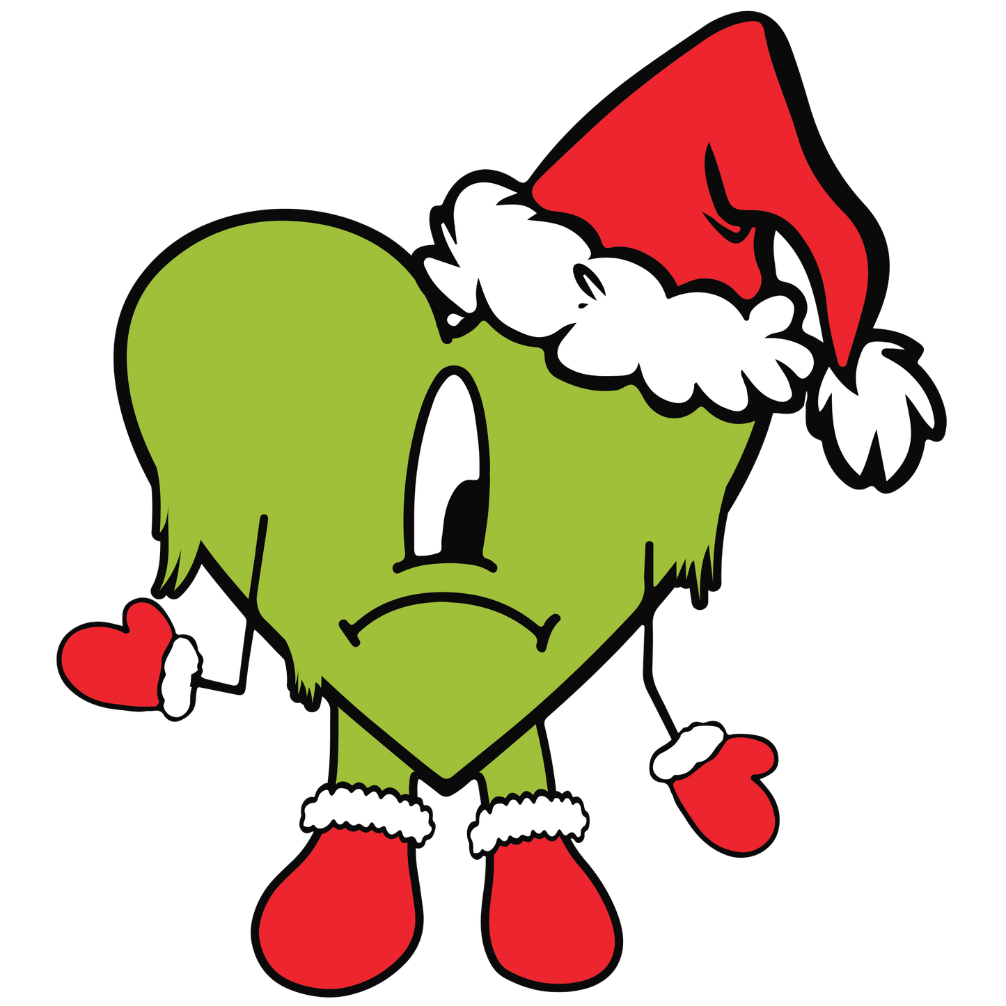 Grinch Heart 4 in