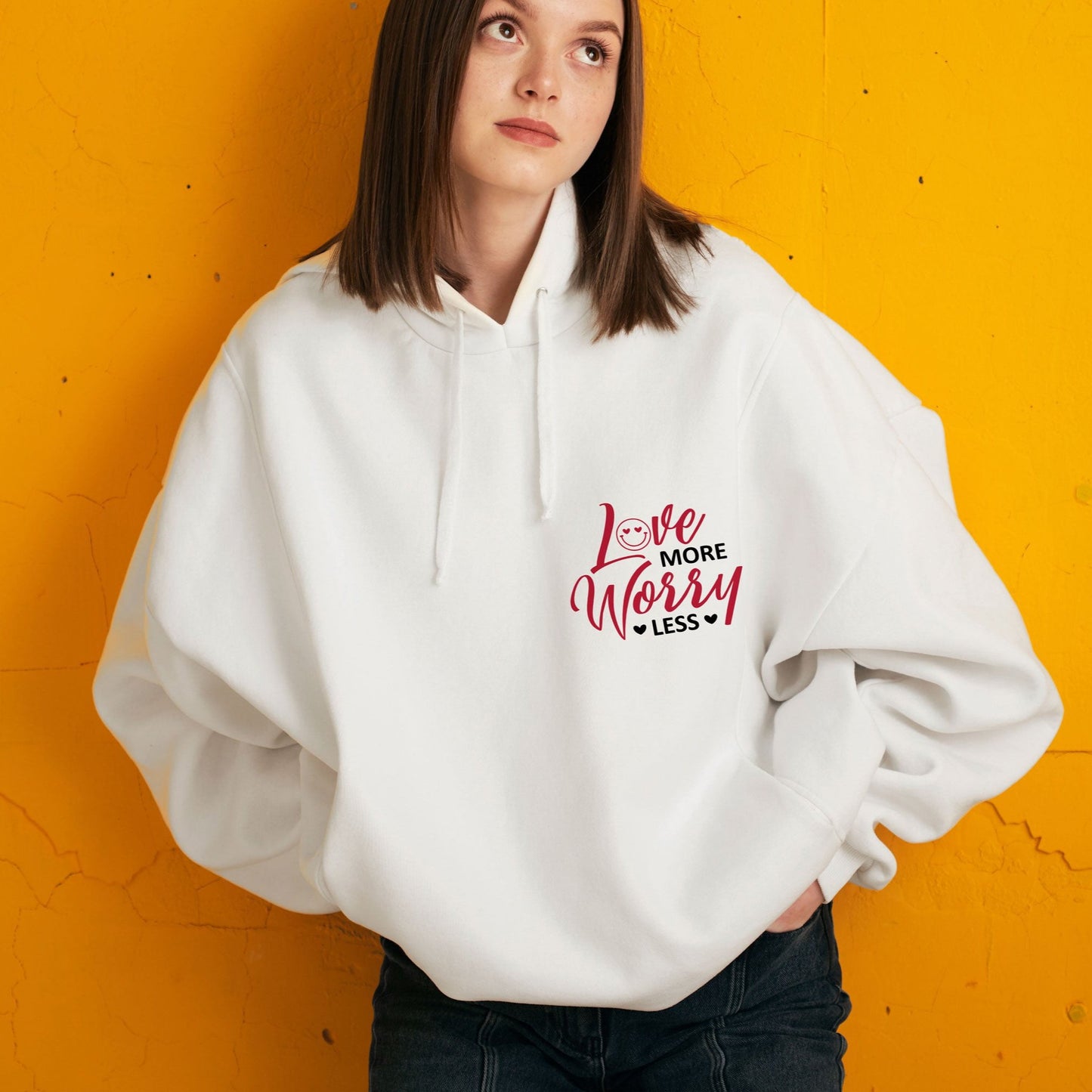 Love More-Heavy Blend Hooded Sweatshirt